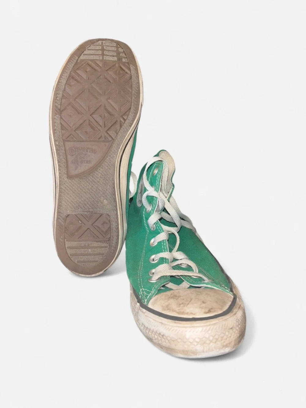 Converse Green High-Top Sneakers - Picture 2 of 3